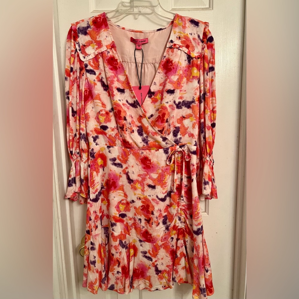 New Betsey Johnson Floral Dress